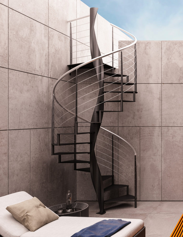 Custom Outdoor Staircases: Steel, Stone, and Prefabricated